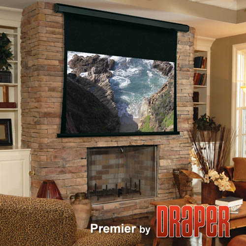 Draper 101183Q Premier 130 diag. (78x104) - Video [4:3] - Matt White XT1000V 1.0 Gain - Image 4