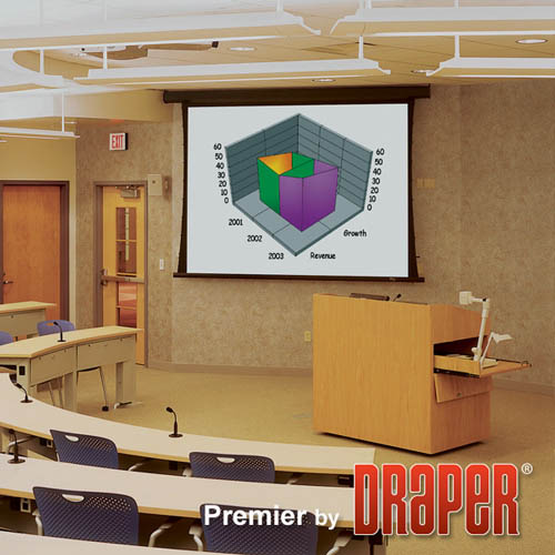 Draper 101641SC Premier 137 diag. (73x116) -Widescreen [16:10] -ClearSound NanoPerf XT1000V 1.0 Gain - Image 6