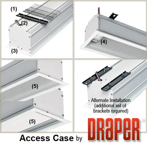 Draper 139043 Access/Series E 189 diag. (100x160) - Widescreen [16:10] - Matt White XT1000E 1.0 Gain - [CUSTOM] - Image 3