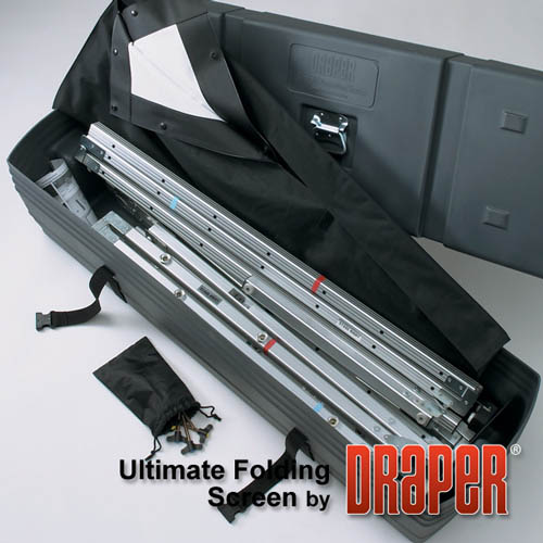 Draper 241333 Ultimate Folding Screen with Extra Heavy-Duty Legs 186 diag. (92x163) - HDTV [16:9] - Image 8